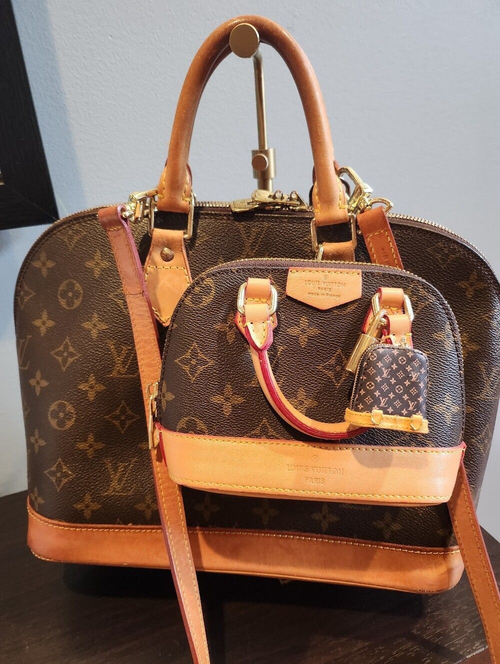 Louis Vuitton Brown Monogram Satchel